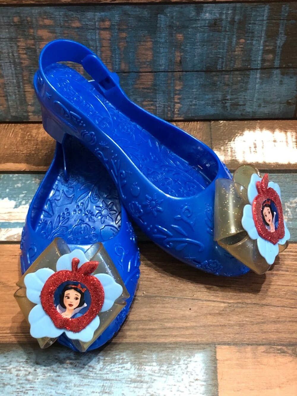 Disguise Disney Princess Snow White Slippers Girl's Dress Up Shoes Toddler 7-10